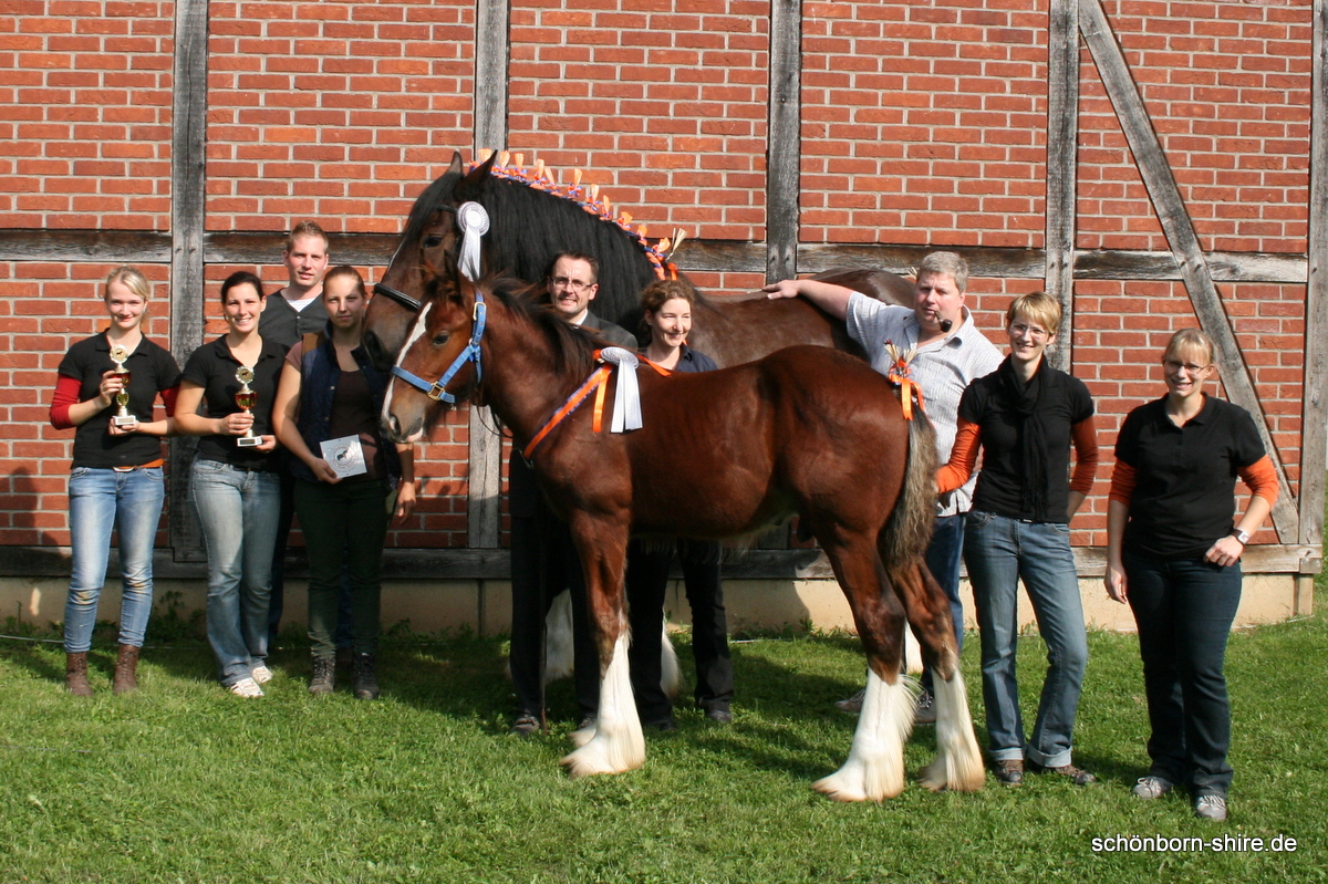 Unser Team an der Bundeszuchtschau