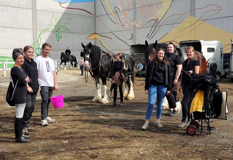 Reitsportmesse Gießen, startklar für den Auftritt